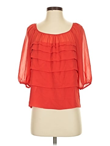Max Studio 3/4 Sleeve Blouse (view 1)
