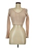 Shein Tan Long Sleeve Top Size 6 - photo 1