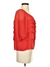 Max Studio 100% Polyester Red 3/4 Sleeve Blouse Size XS (petite) - photo 4
