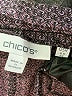 Chico's Houndstooth Purple Active Pants Size Sm (0.5) - photo 4