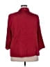 Covington 100% Polyester Burgundy 3/4 Sleeve Blouse Size 22W - photo 2