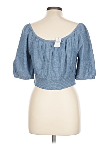 American Eagle Outfitters 3/4 Sleeve Blouse (view 2)
