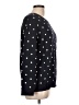 Croft & Barrow Polka Dots Black Pullover Sweater Size L - photo 4