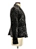 Elevenses Metallic Black Blazer Size 4 - photo 4