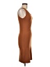 Assorted Brands Solid Brown Casual Dress Size M - photo 4