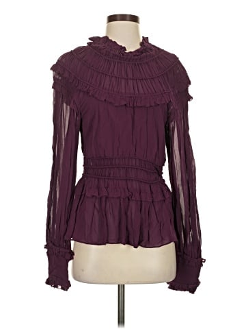 FARM Rio Long Sleeve Blouse (view 1)