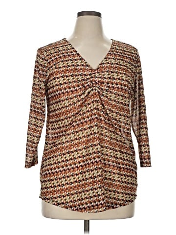 Nue Options 3/4 Sleeve Blouse (view 1)