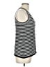 Nanette Lepore Stripes Silver Tank Top Size L - photo 4