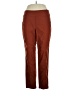 New Directions Solid Brown Casual Pants Size 16w - photo 1