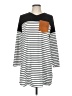 Shein Black 3/4 Sleeve T-Shirt Size M - photo 1