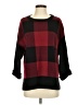 Claudie Pierlot Plaid Red Pullover Sweater Size 6 (2) - photo 1