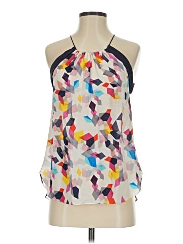 Trina Turk Sleeveless Silk Top (view 1)