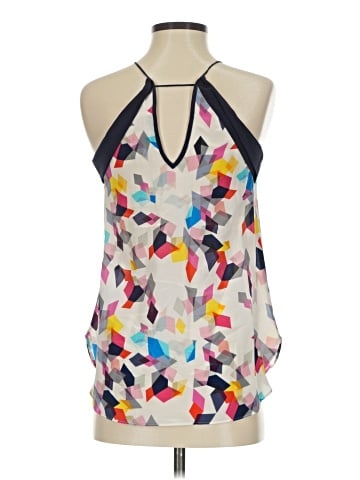 Trina Turk Sleeveless Silk Top (view 2)