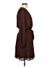 Gap 100% Polyester Animal Print Brown Casual Dress Size S - photo 4
