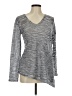 Nic + Zoe Gray Long Sleeve Top Size M - photo 1