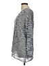 Nic + Zoe Gray Long Sleeve Top Size M - photo 5