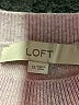 Ann Taylor LOFT Pink Sweatshirt Size XS - photo 7