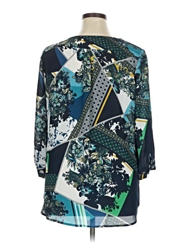 Tacera 3/4 Sleeve Blouse (view 2)