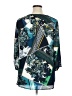 Tacera Teal 3/4 Sleeve Blouse Size XL - photo 2