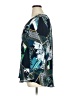 Tacera Teal 3/4 Sleeve Blouse Size XL - photo 5