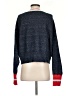 Wildfox Color Block Blue Pullover Sweater Size Sm (1 or S) - photo 2