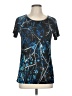 Moonshine Camo 100% Polyester Camo Graphic Tropical Blue Active T-Shirt Size M - photo 1