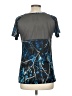 Moonshine Camo 100% Polyester Camo Graphic Tropical Blue Active T-Shirt Size M - photo 2