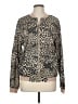 Kori America 100% Polyester Animal Print Tan Cardigan Size M - photo 1