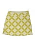 Kavu 100% Nylon Argyle Yellow Gray Skort Size 2 - photo 1