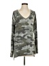 Maurices Camo Gray Pullover Sweater Size S - photo 1