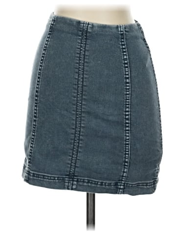 Free People Denim Skirt (view 1)