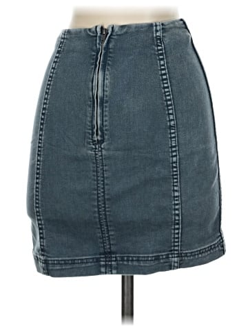 Free People Denim Skirt (view 2)