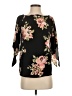 Status by Chenault Black 3/4 Sleeve T-Shirt Size XS - photo 1