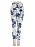 Apana Floral Blue Active Pants Size S - photo 2