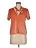 Madewell Orange Short Sleeve Blouse Size M - photo 1
