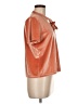 Madewell Orange Short Sleeve Blouse Size M - photo 4