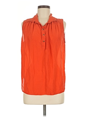 Maeve Sleeveless Button-Down Shirt (view 1)