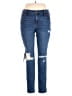 Old Navy Hearts Blue Jeans Size 14L - photo 1