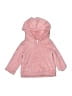 Carter's 100% Polyester Pink Zip Up Hoodie 9-12 MO / 12 MO - photo 1
