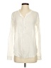 Splendid 100% Rayon Ivory Long Sleeve Henley Size S - photo 1
