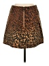 Ecote Animal Print Brown Casual Skirt Size 4 - photo 2