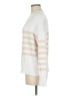 TRUTH BY REPUBLIC Stripes White Turtleneck Sweater Size M - photo 5