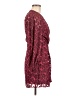 IRO 100% Polyester Paisley Burgundy Cocktail Dress Size EU (FR) 34 / US 2 - photo 4