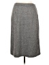 Max Studio Chevron-herringbone Gray Casual Skirt Size L - photo 2