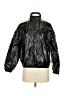 JoyLab 100% Nylon Metallic Black Windbreaker Size XS - photo 1