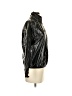 JoyLab 100% Nylon Metallic Black Windbreaker Size XS - photo 4