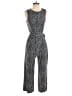 MICHAEL Michael Kors 100% Polyester Tweed Gray Jumpsuit Size S - photo 1