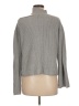 Elan 100% Cotton Gray Turtleneck Sweater Size M - photo 2