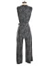 MICHAEL Michael Kors 100% Polyester Tweed Gray Jumpsuit Size S - photo 2