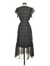 Assorted Brands 100% Polyester Polka Dots Black Casual Dress Size S - photo 2